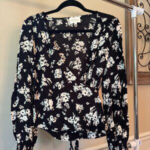 Sezane Dafné Blouse Floral - Size 6